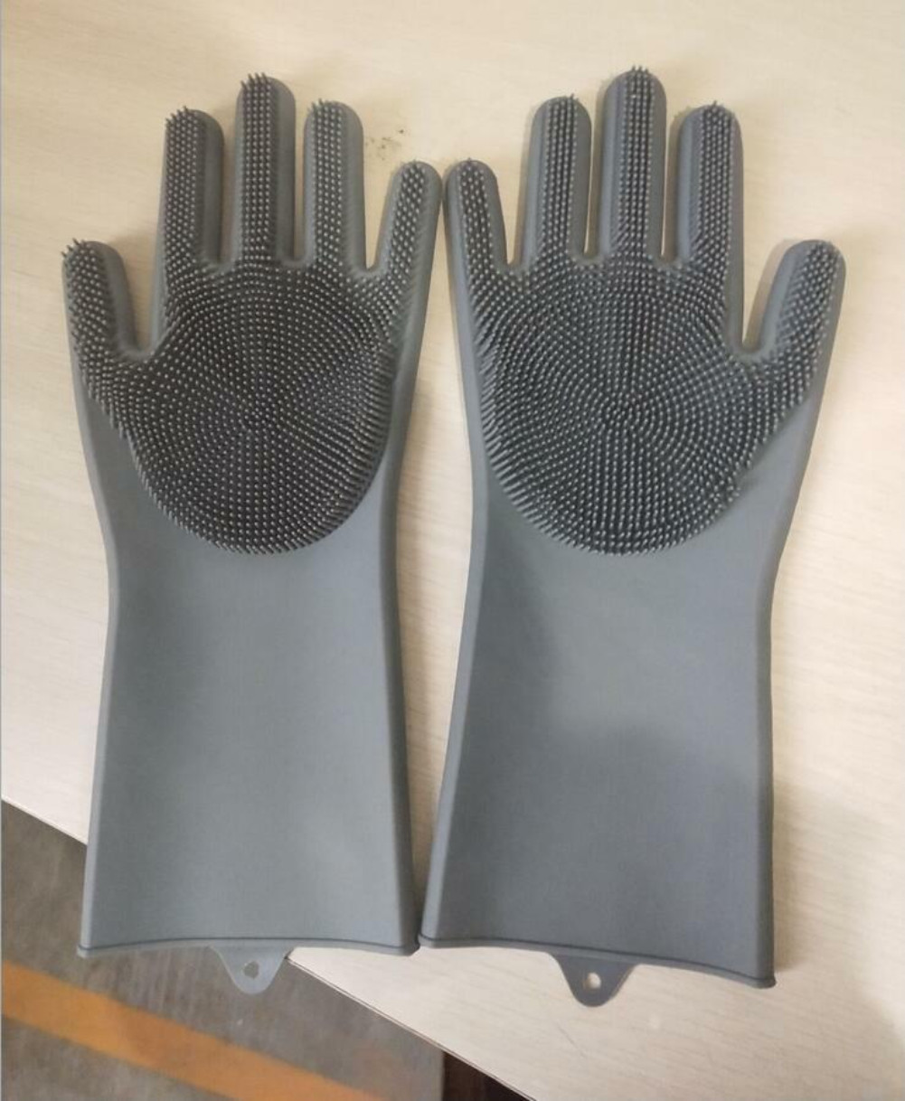 Magic Silicone Reusable Rubber Gloves Heat Resistant Kitchen Tool for Household
