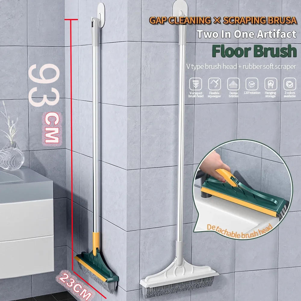 3 In 1 Cleaning Brush Cleaner Brush For Cleaning Bathroom Brush With Long
