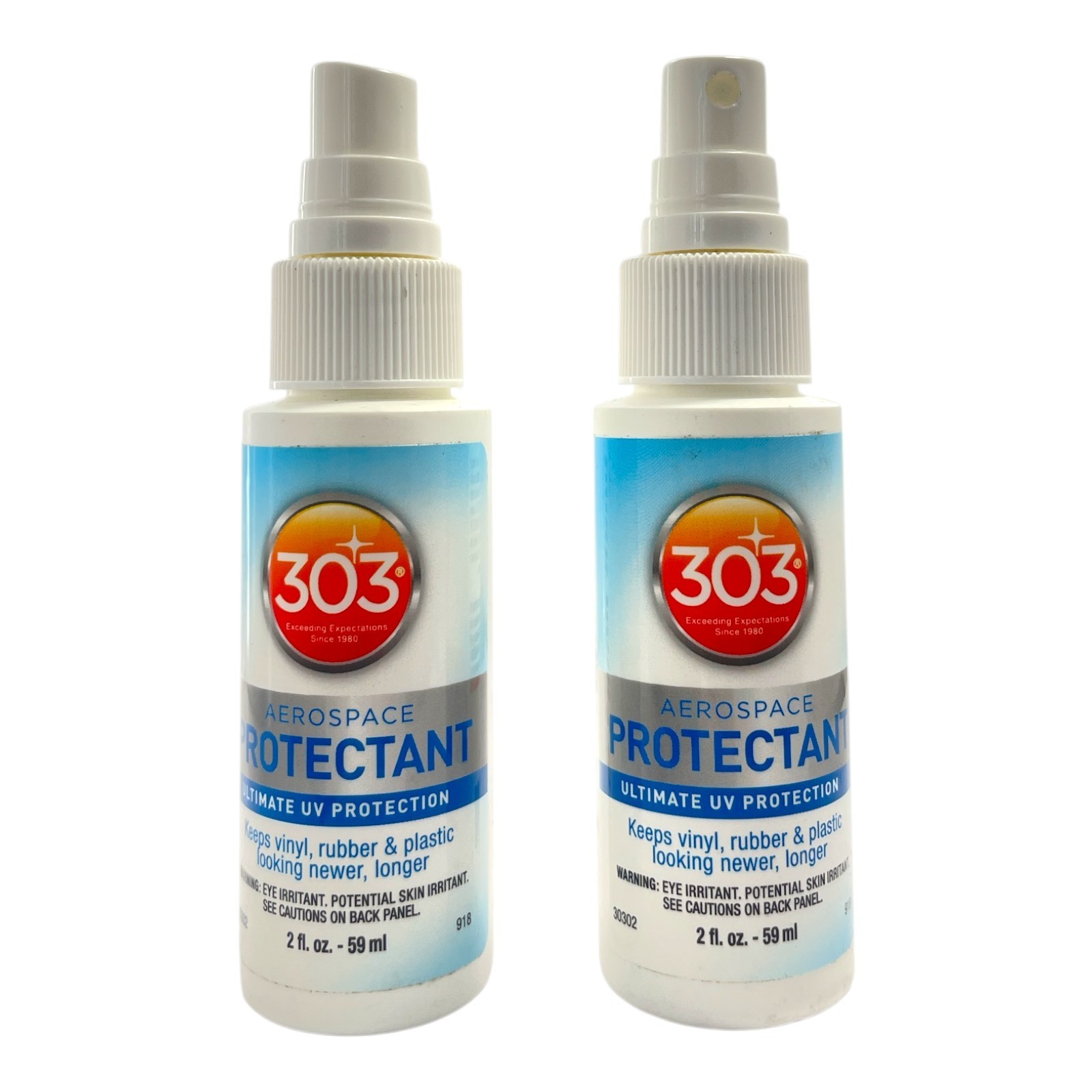 303 Aerospace Protectant Ultimate UV Protection 2oz./59ml LOT OF 2