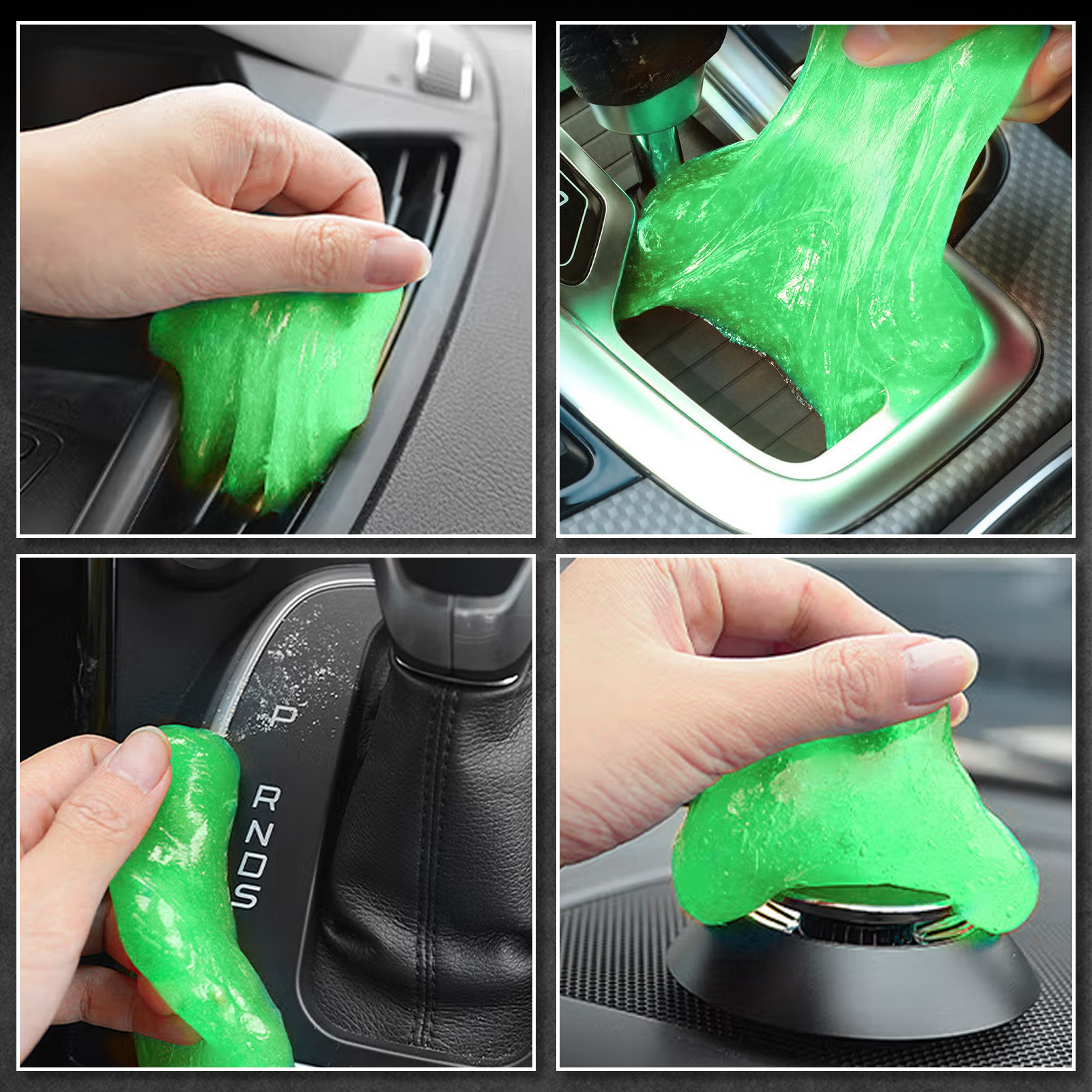Cleaning Gel Jelly Multi Purpose Keyboard Laptop Home Dust Remove Sticky Green
