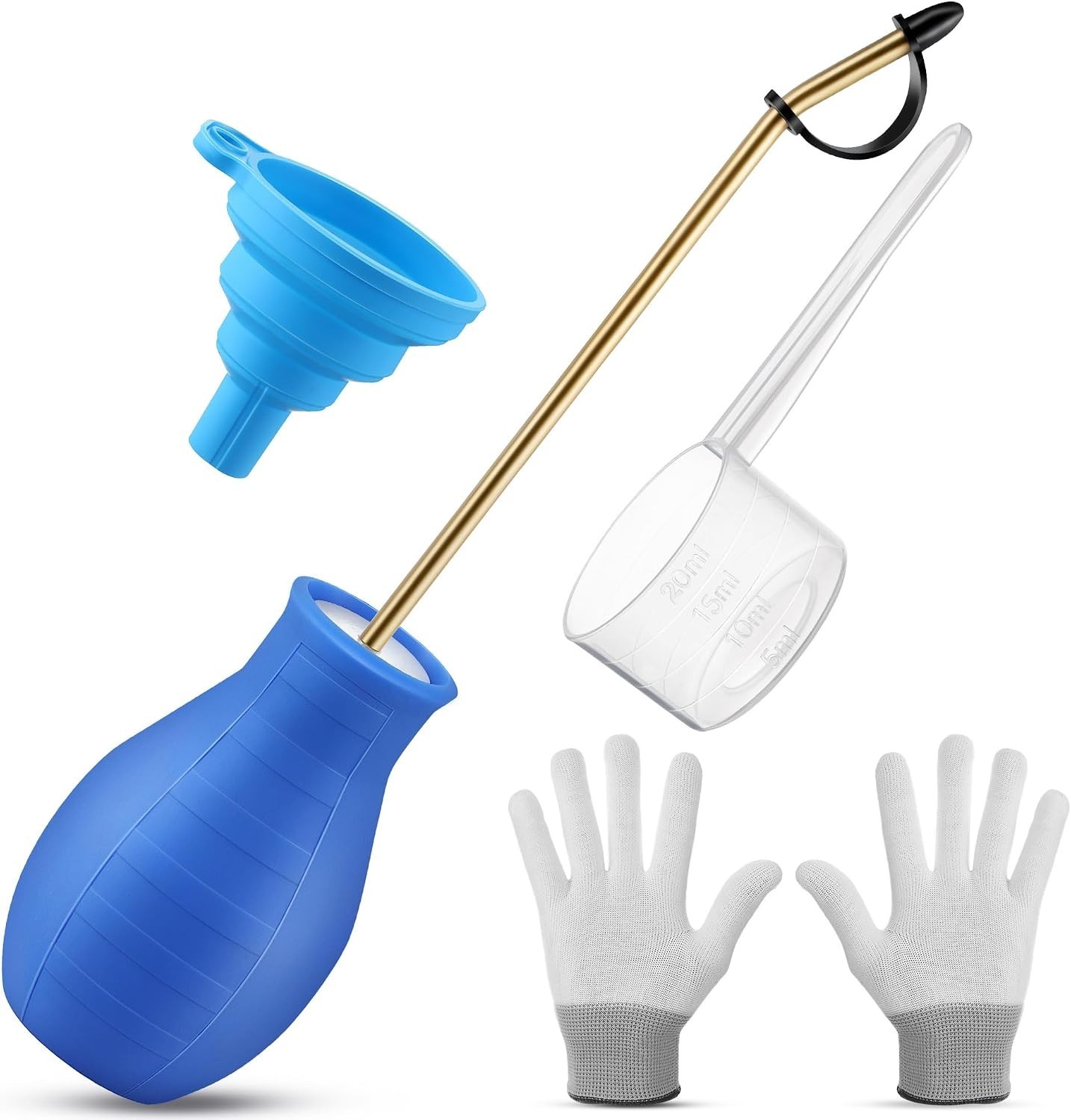Diatomaceous Earth Powder Duster – Blue Sprayer Kit