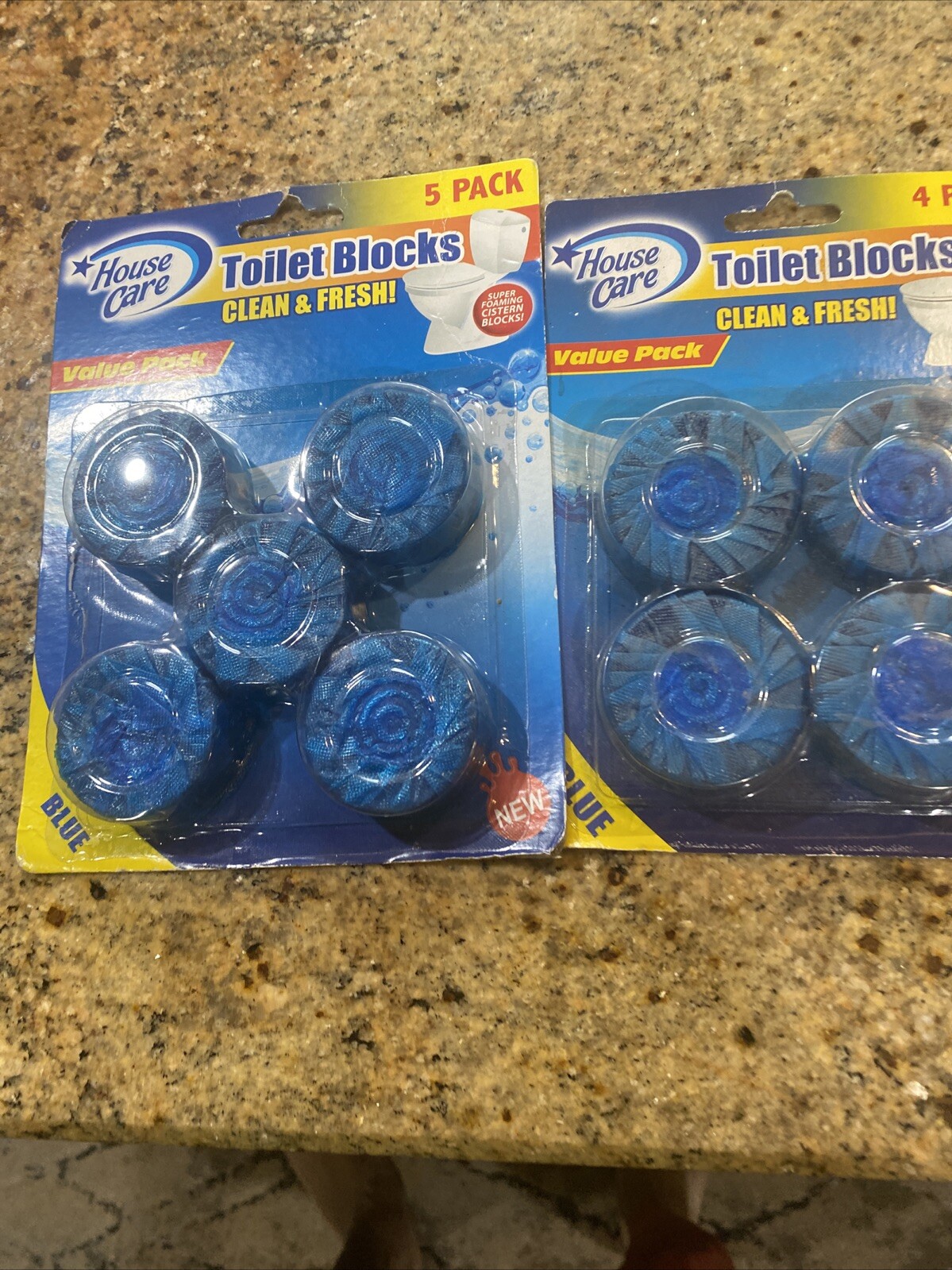 TOLLIET BLOCKS CLEAN & FRESH 9 PACK
