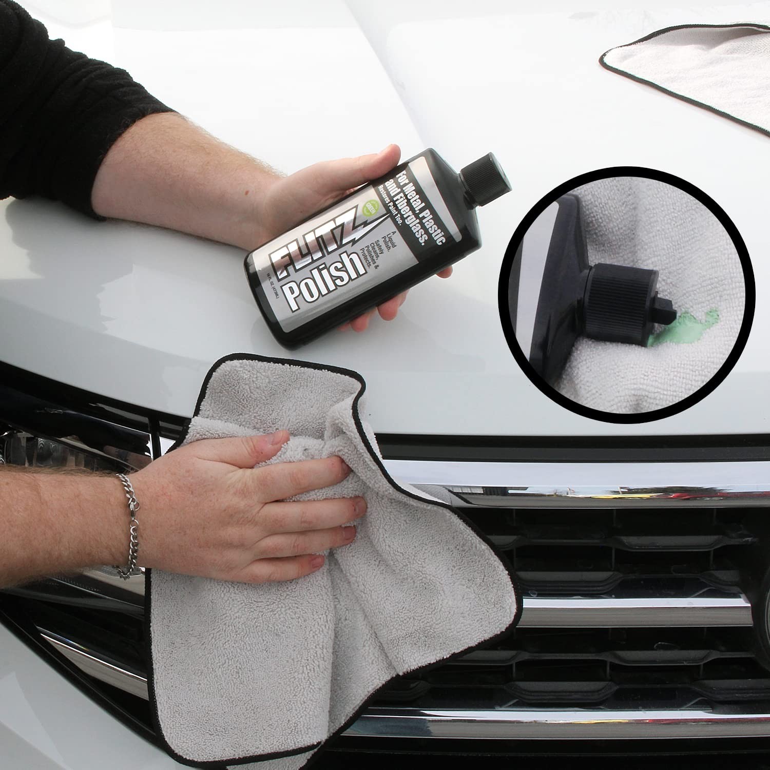 Multi-Purpose Metal Polish Liquid 7.6oz – Tarnish Remover for Aluminum, Chrome,