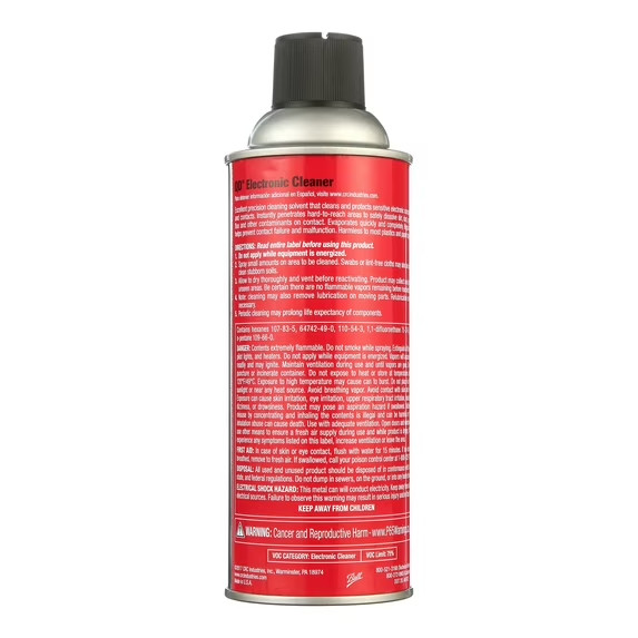 CRC Electronic Cleaner Spray, Quick Dry Aerosol for Sensitive Electronics, 11 oz