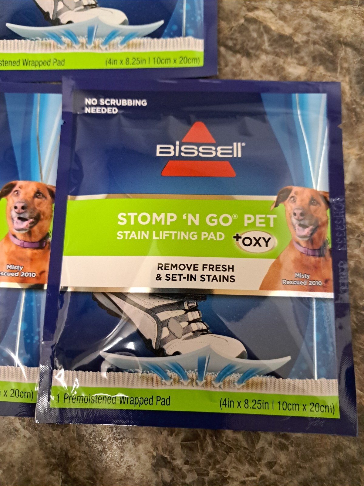 Stomp ‘n Go Pet Stain Lifting Pads # 3 Pack.