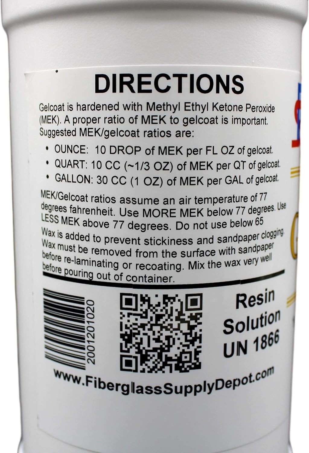 High-Viscosity White Gelcoat & Hardener Combo for Waterproof Boat Repairs