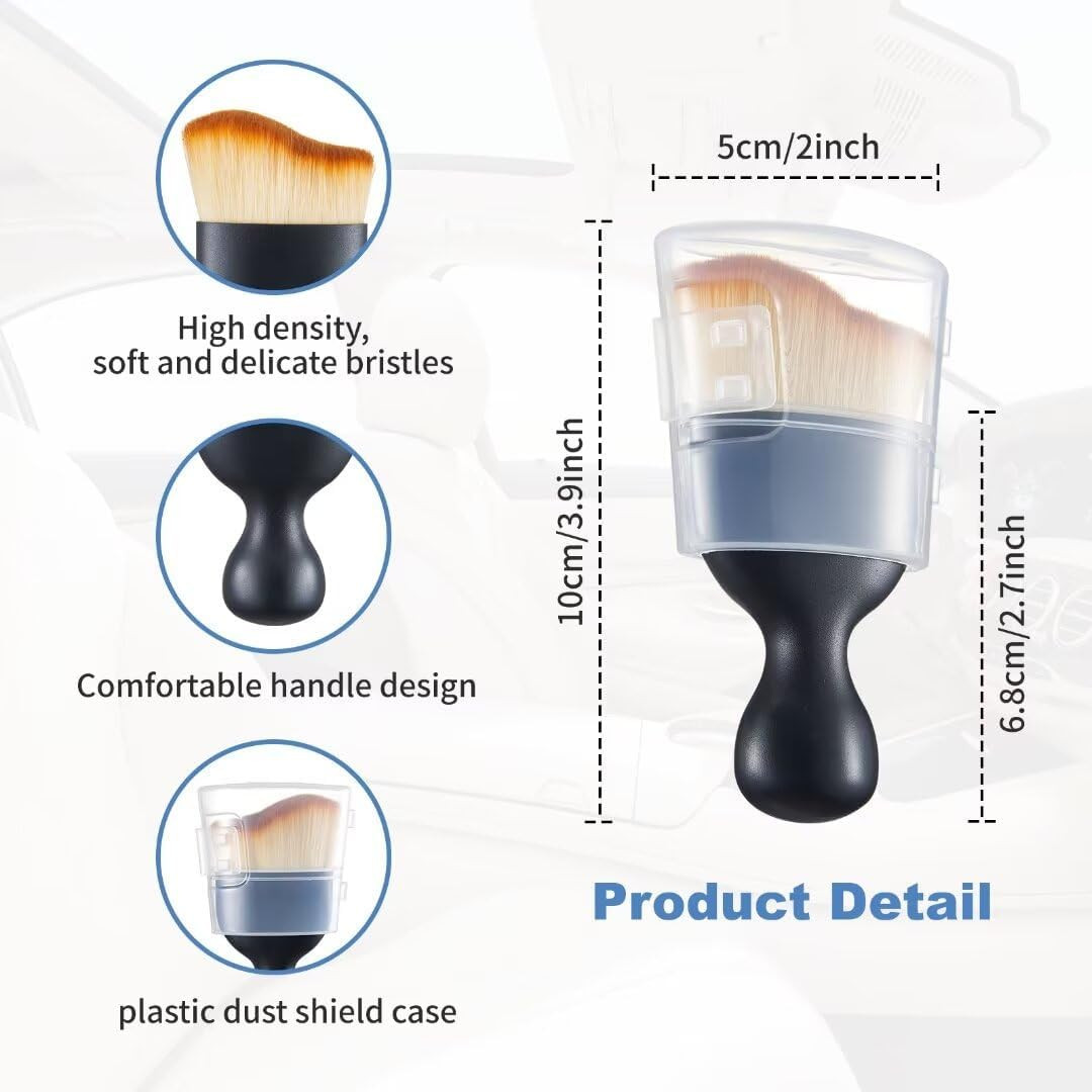 Car Interior and Exterior Soft Bristles Detail Dust Brush Interior Dusting Brush