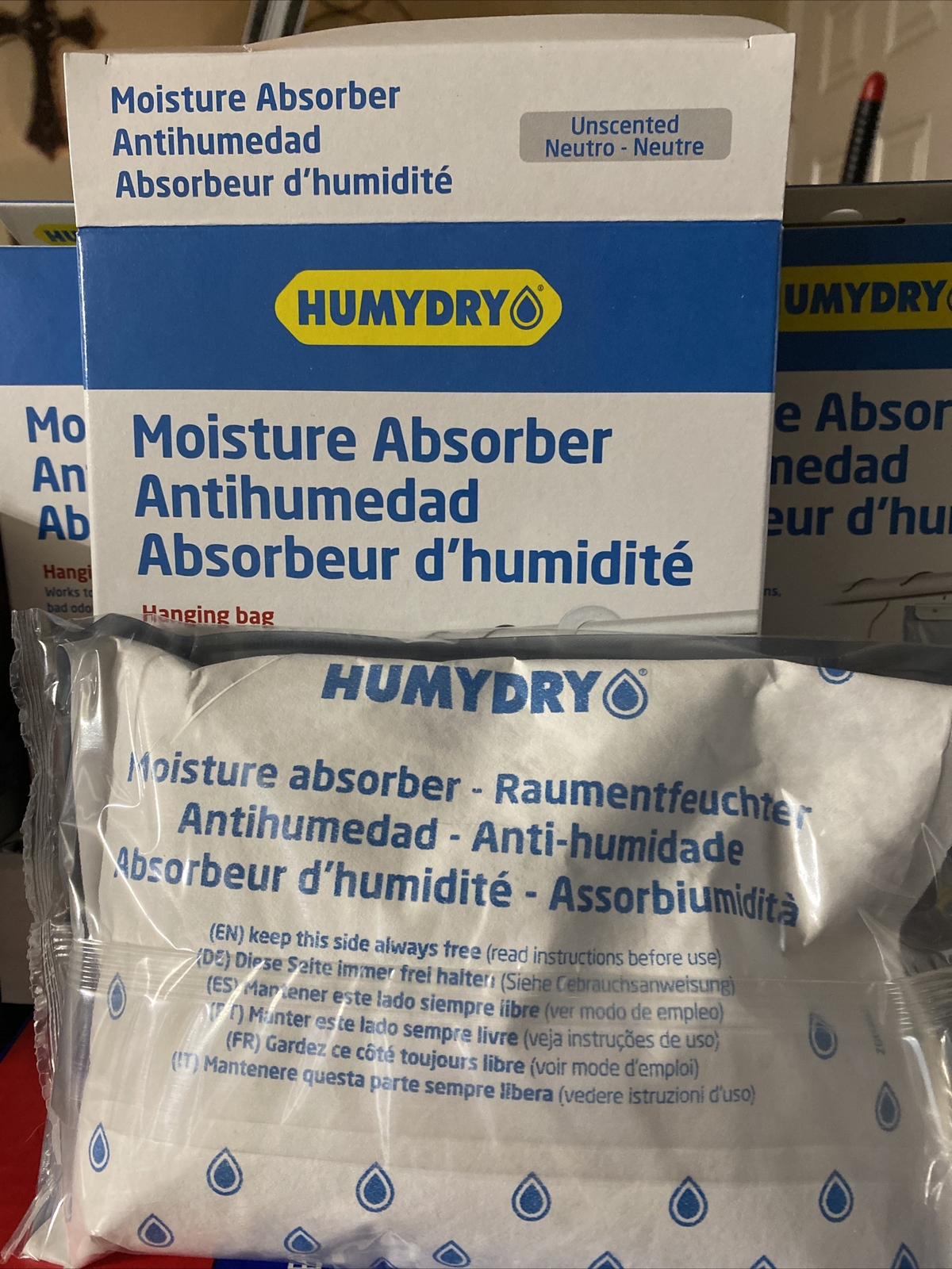 HUMYDRY USA40600C12 Natural Hanging Recyclable Moisture Absorber 15.9 oz.