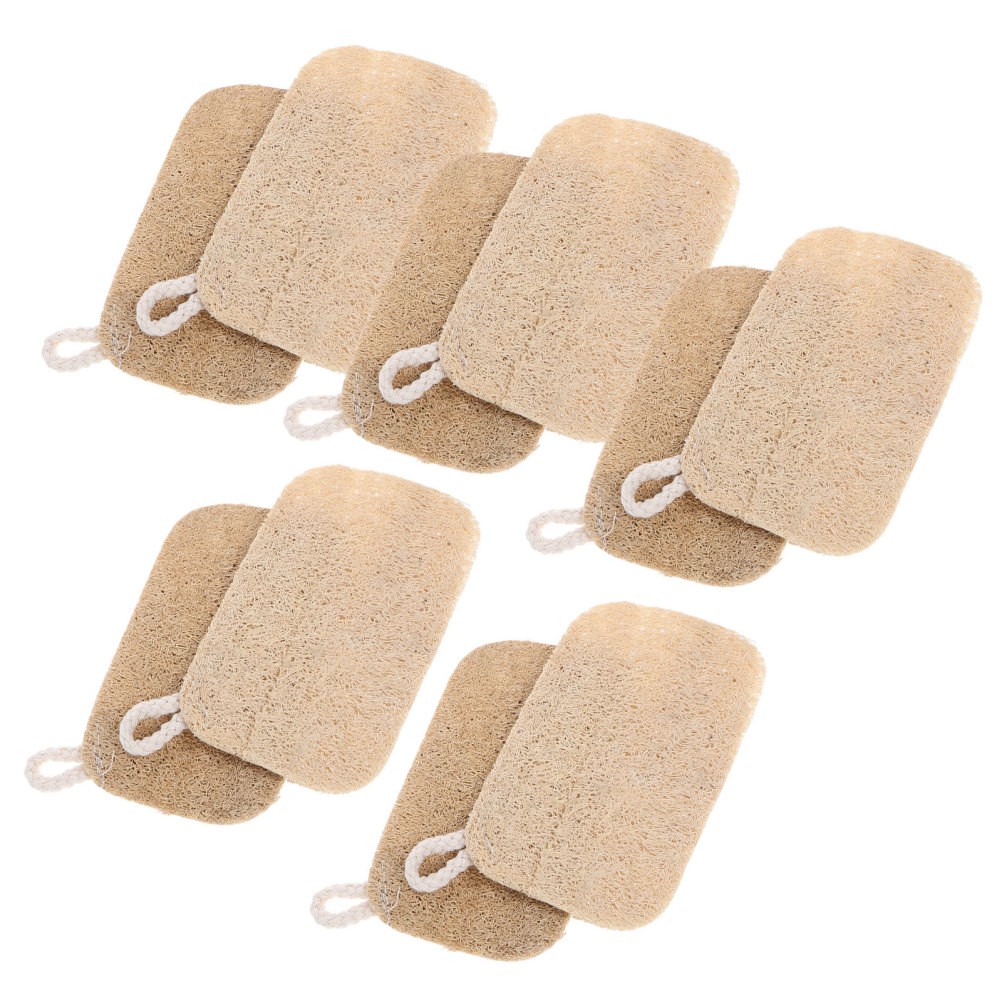 30 PCS Dish Loofah Sponge Luffa Natural Towel Handmade Cleaning Scourers