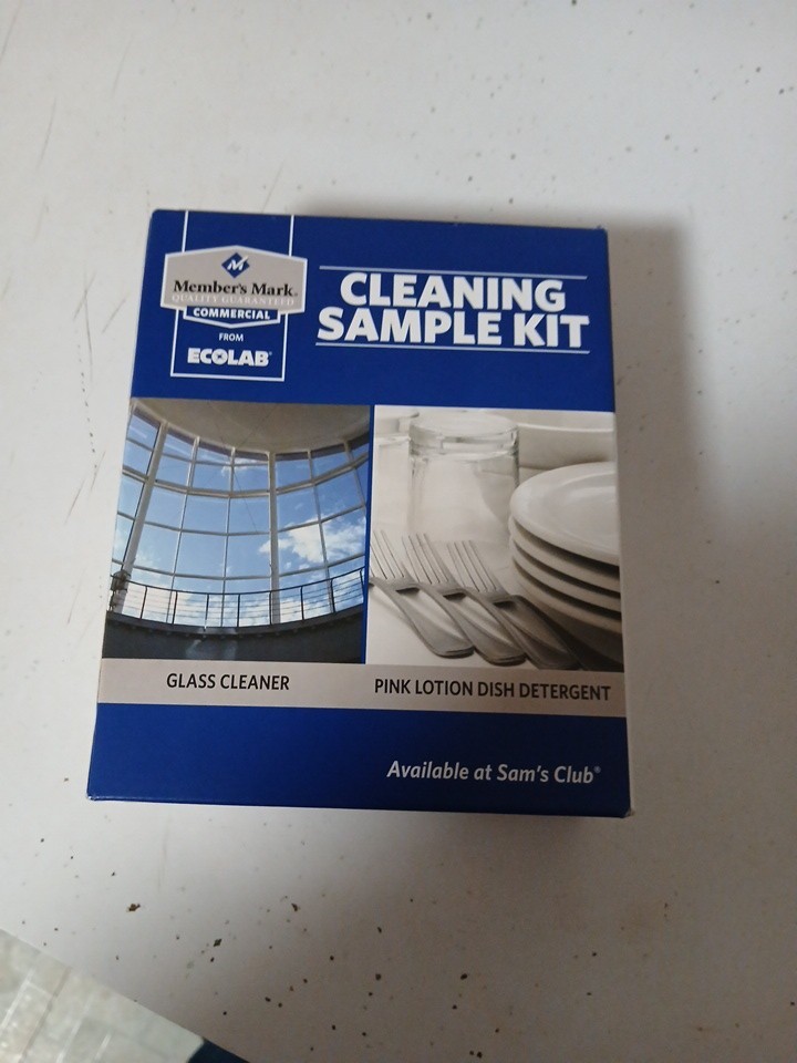 Member’s Mark Cleaning Sample Kit 4ct 4 oz Multi-Surface Degreaser Glass