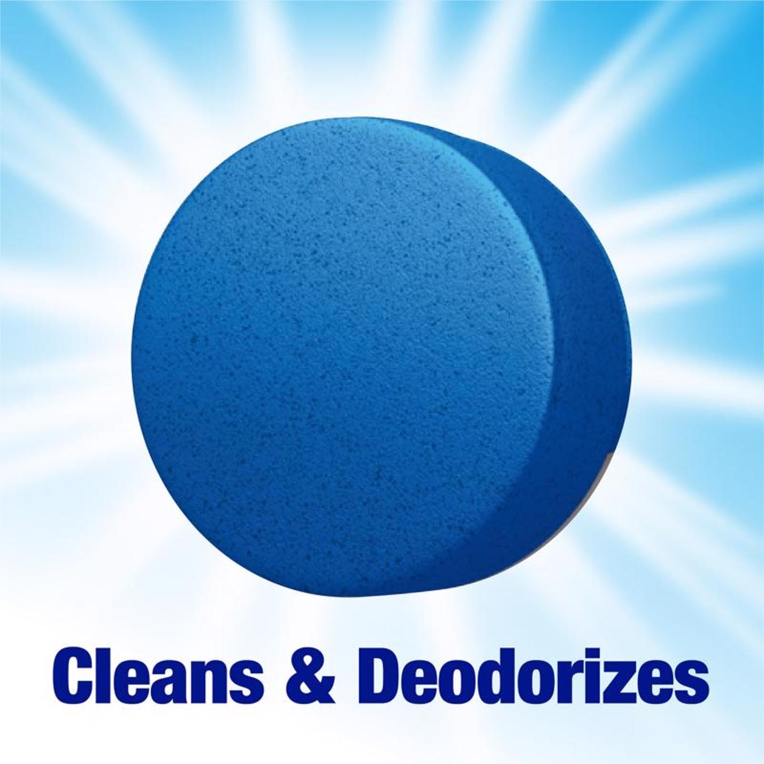 Ty-D-Bol 675000.1 Blue Tablet Automatic Toilet Bowl Cleaner (Pack of 10)