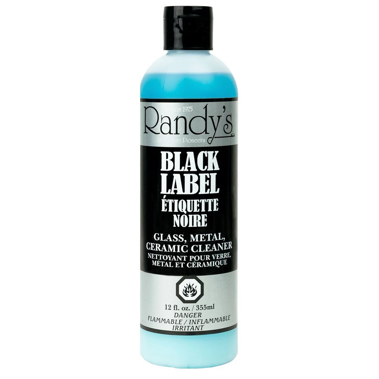 Randy’s Black Label Glass Cleaner 4 Pack – 12oz Bottles – Glass Metal Ceramic
