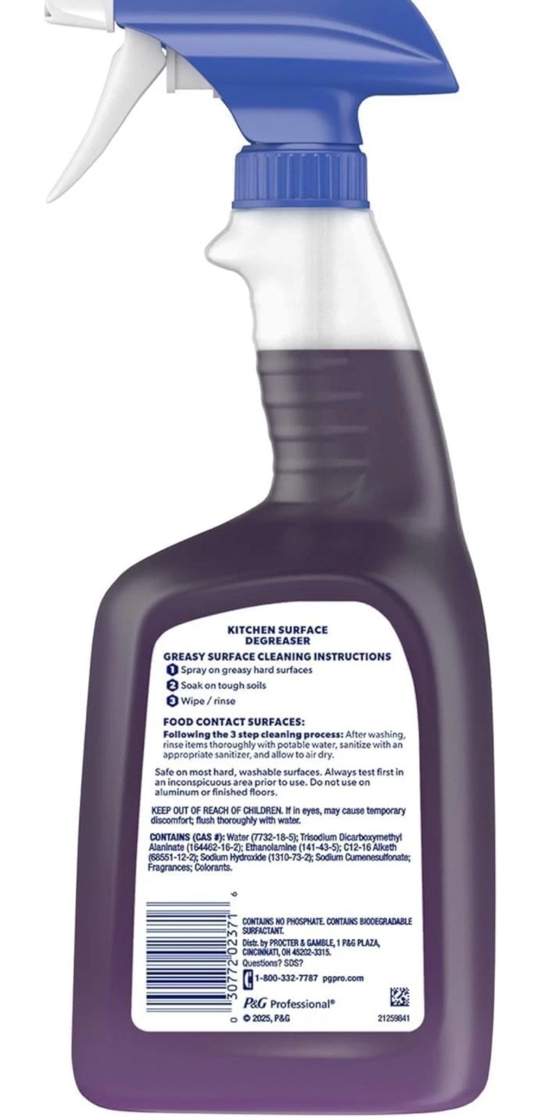 Dawn Professional Kitchen surface degreaser