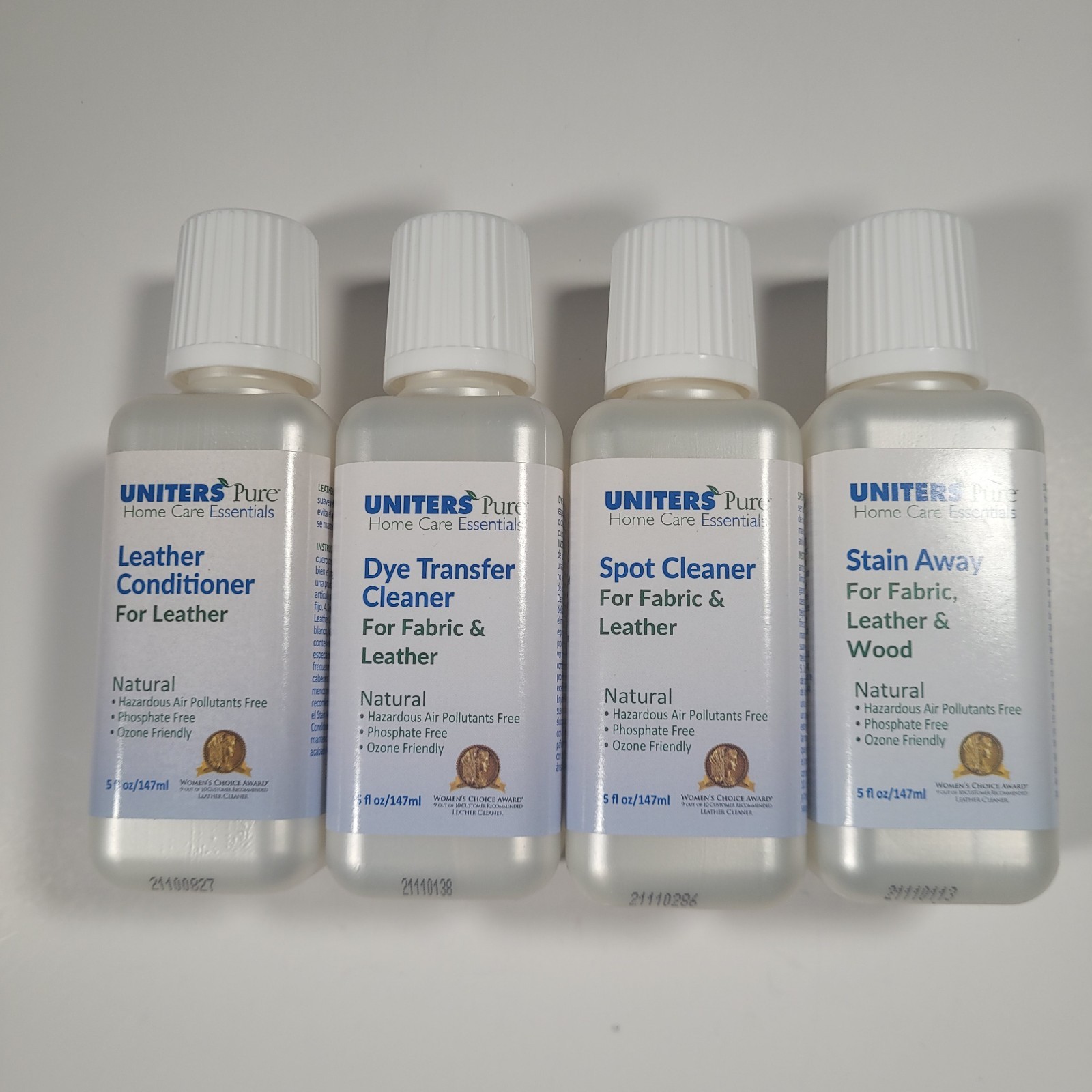 Uniters Pure Home Care Essentials Natural Cleaner Kit Wood Leather READ Open Box
