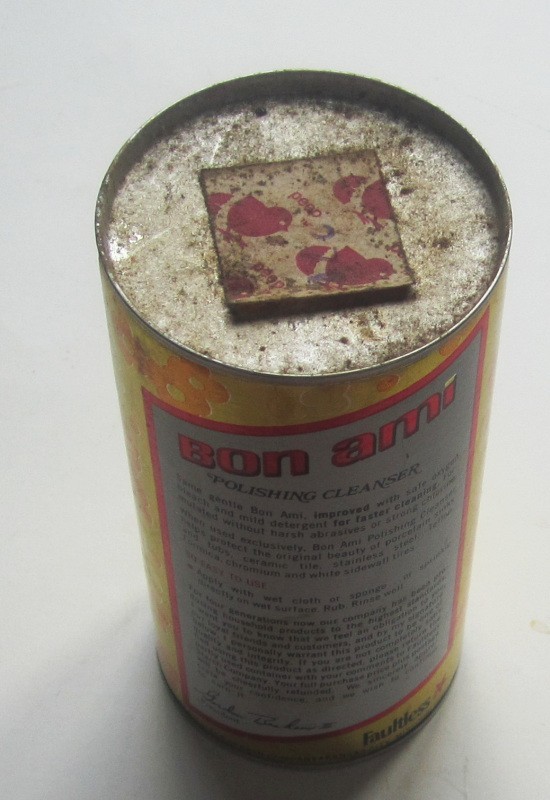 Vintage Bon Ami Deluxe Polishing Cleanser Made in America NEW/SEALED 1970s