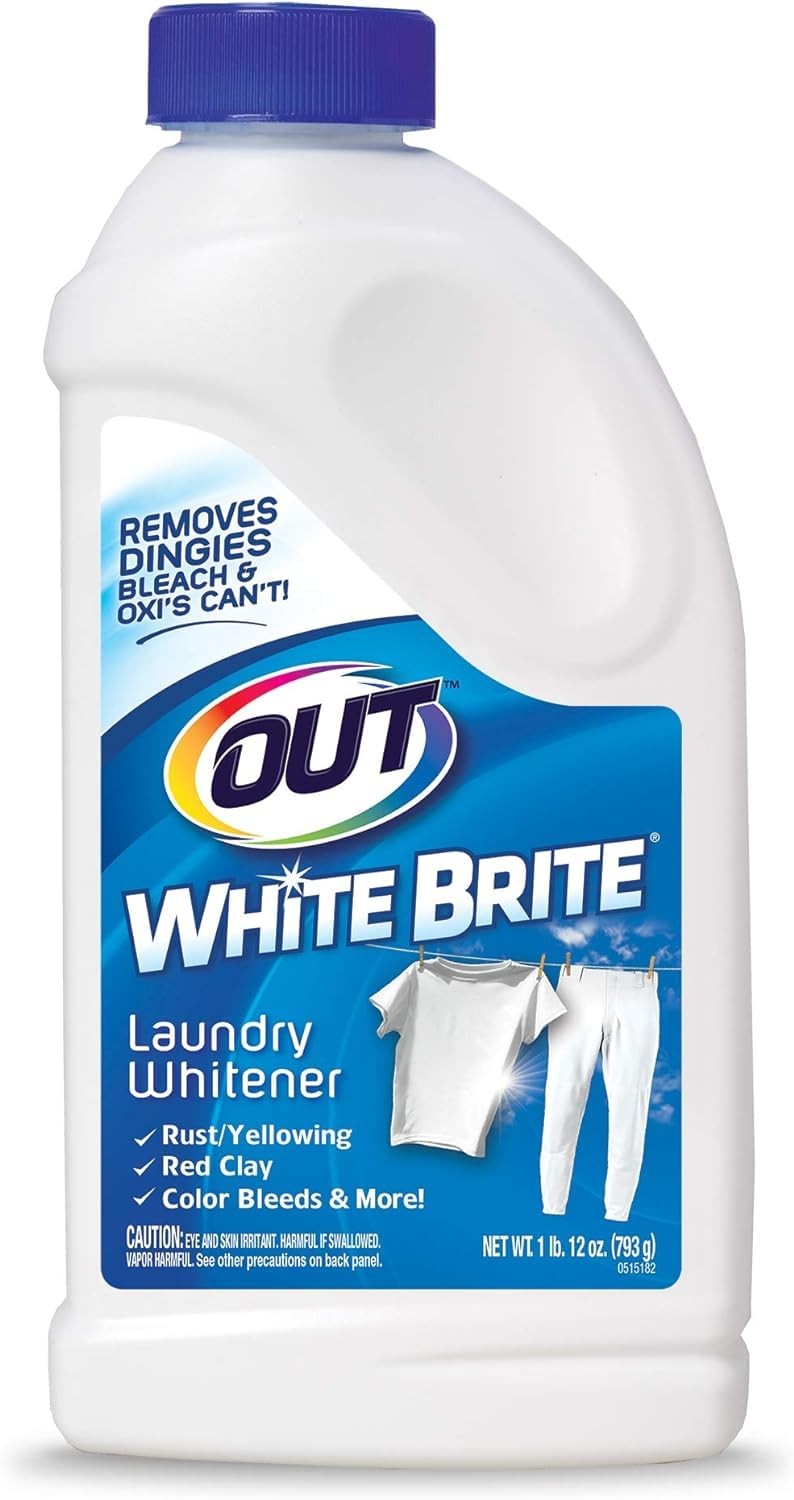 OUT White Brite Laundry Whitener Powder, Stain 28 Ounce (Pack of 1),