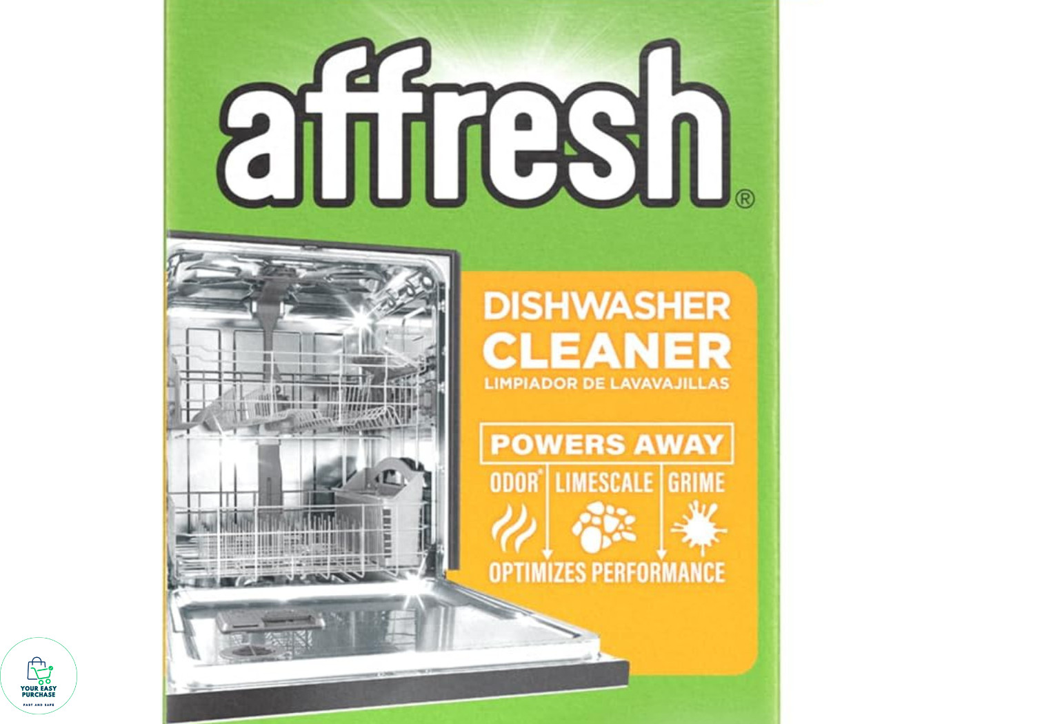 Dishwasher Cleaner Tablets 6 Pack Removes Odor Limescale Deep Clean Safe for all