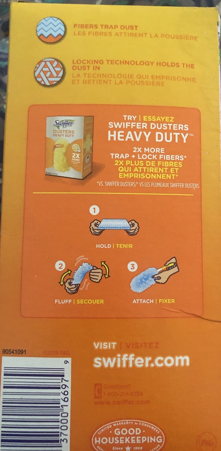 Swiffer Duster 21461 Light Blue Lavender ( 16 Total ) Fast Shipping