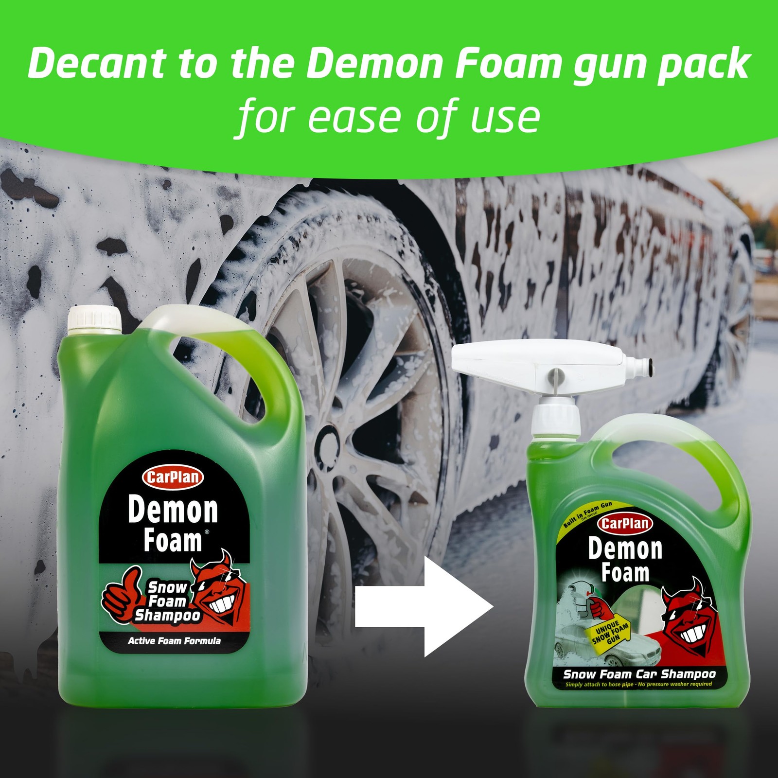 Demon Foam 169 Fl Oz 5l Snow Foam Shampoo