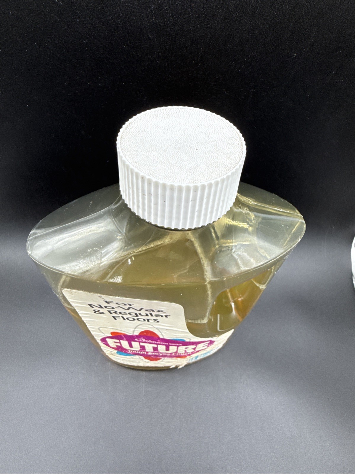 Vintage Future No Wax Floor Shine 1980 SE Johnson 46 oz ~75% full