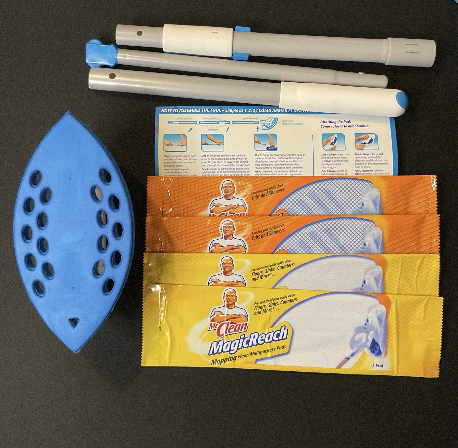 MR. CLEAN MAGIC REACH BATHROOM CLEANER STARTER KIT DISCONTINUED NEW OPEN BOX