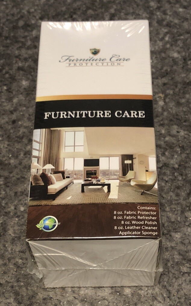FCP Furniture Care Protection Kit Leather Fabric Wood Factory Sealed Box NEW
