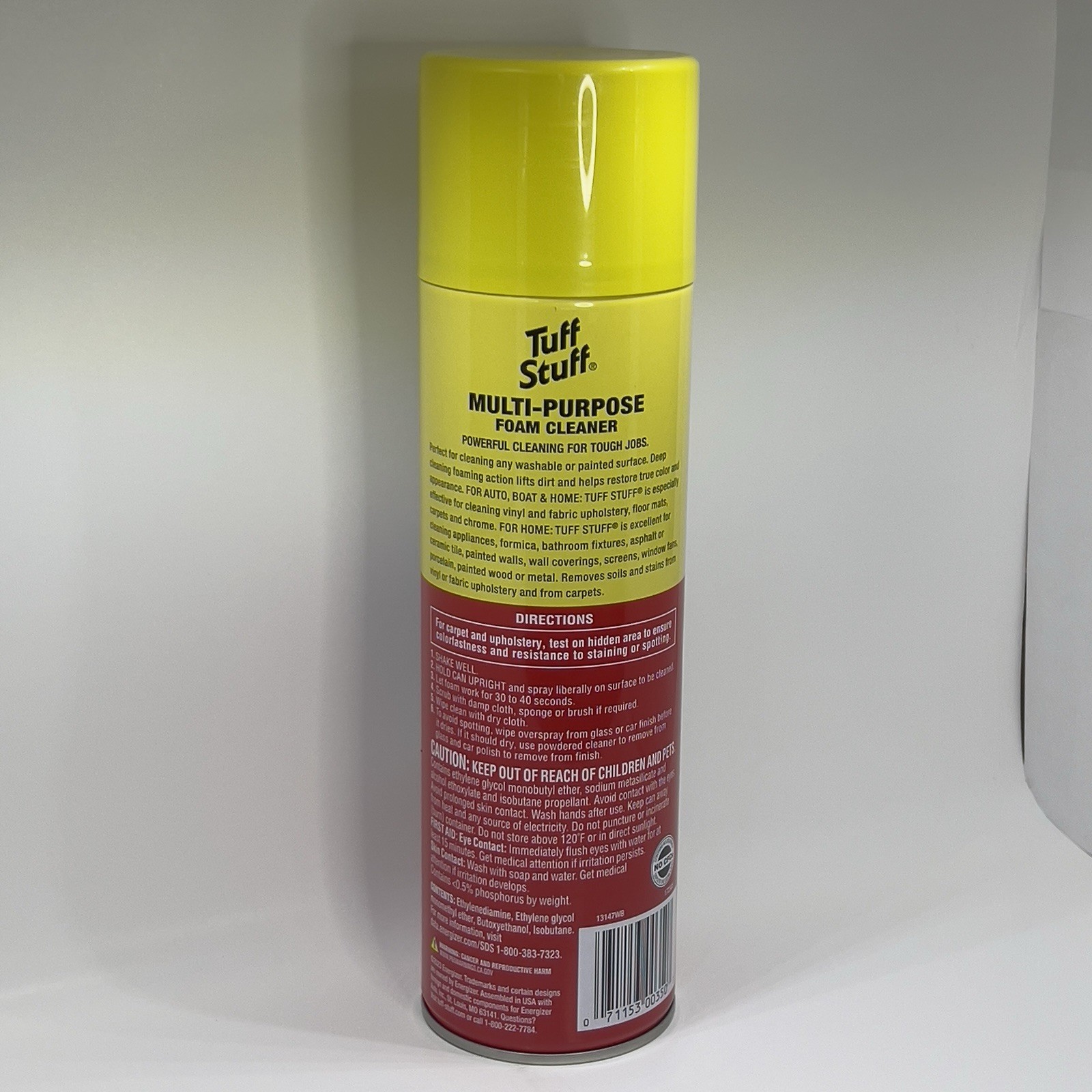 Tuff Stuff Multi Purpose Foam Cleaner for Deep Cleaning of Car Interior 22 oz.
