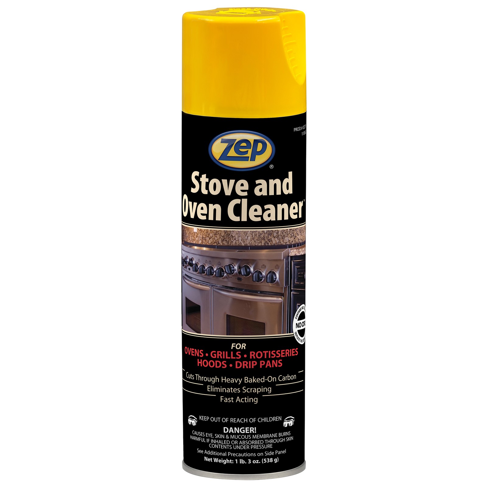 Zep Heavy-Duty Foaming Oven and Stove Cleaner – 19 oz (Case of 12) 27101 –