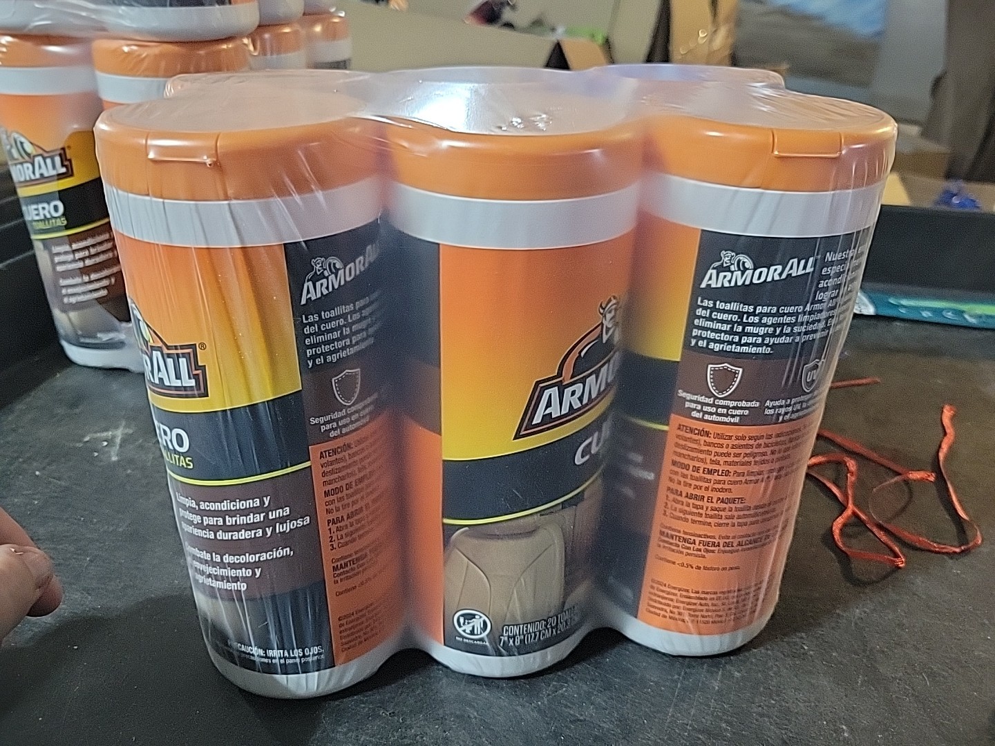 Armor All Leather Care Protectant Wipes Disposable 20ct NEW Pack Of 6