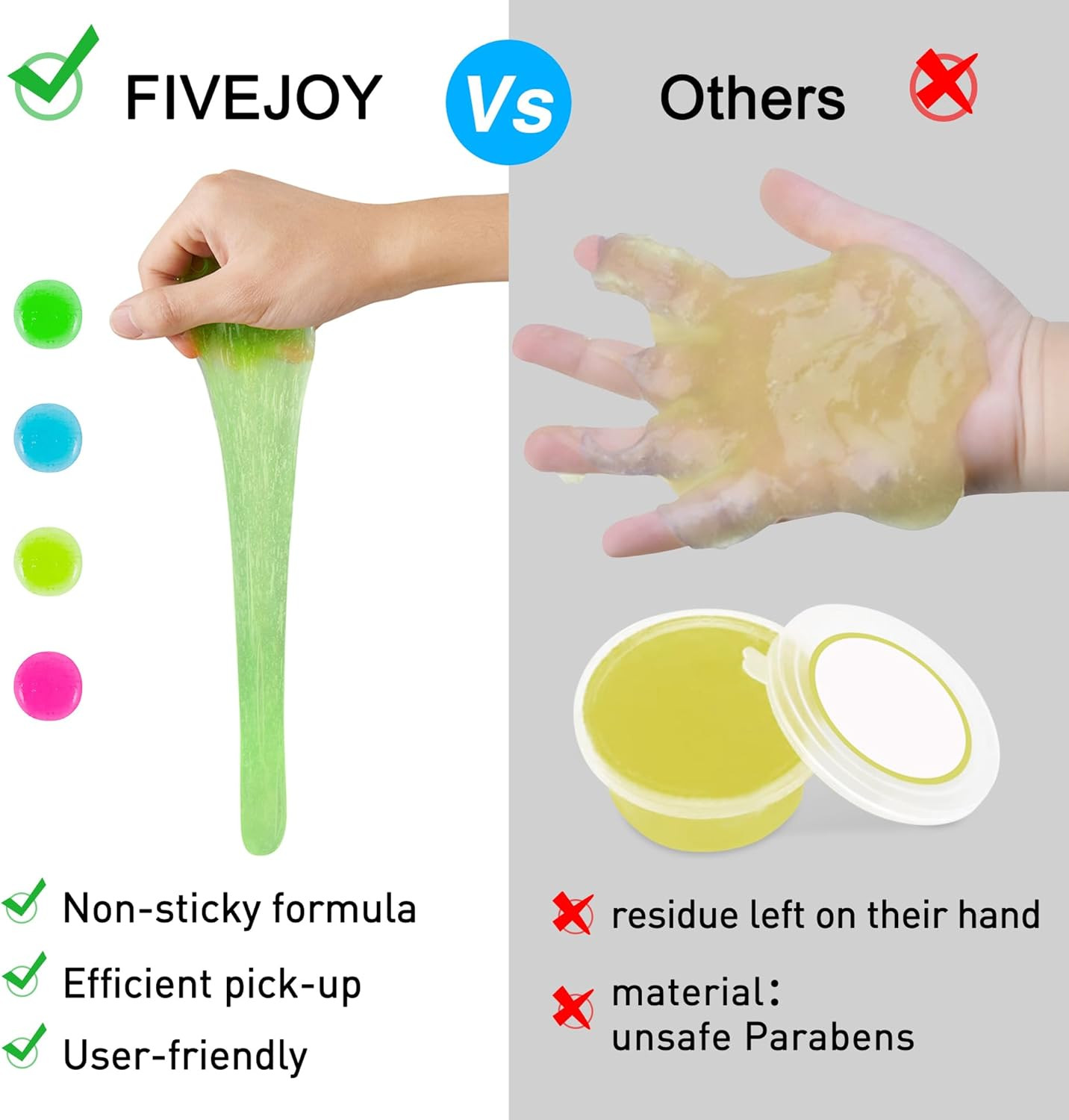 Car Cleaning Gels 4-Pack, Car Cleaning Putty Universal Auto Detailing Tools Car