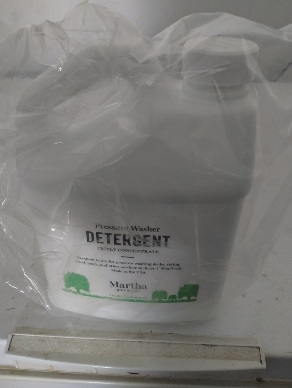 Pressure Washer Detergent Triple Concentrate Martha Stewart US Half Gallon NEW￼