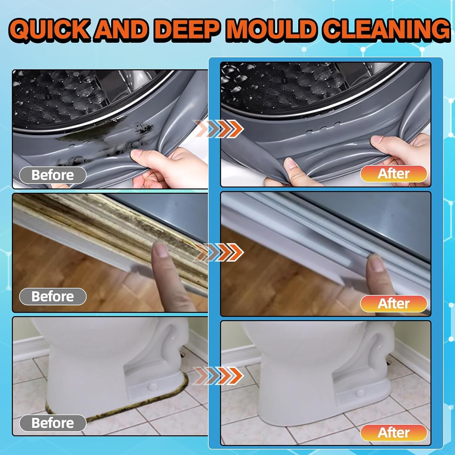 Home Remover Gel Deep Cleaning Cleaner Gel Washing Machine Bathroom Kitchen Tile