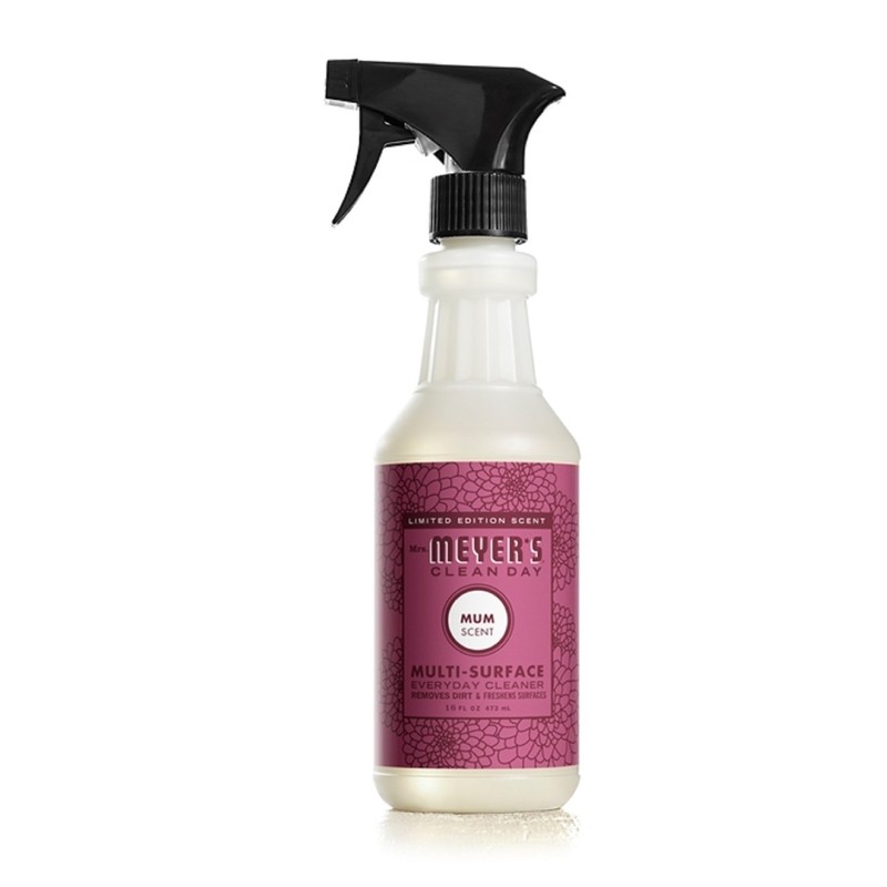Mrs. Meyer’s Clean Mum Scent Organic Multi-Surface Cleaner 16oz (6-pack)