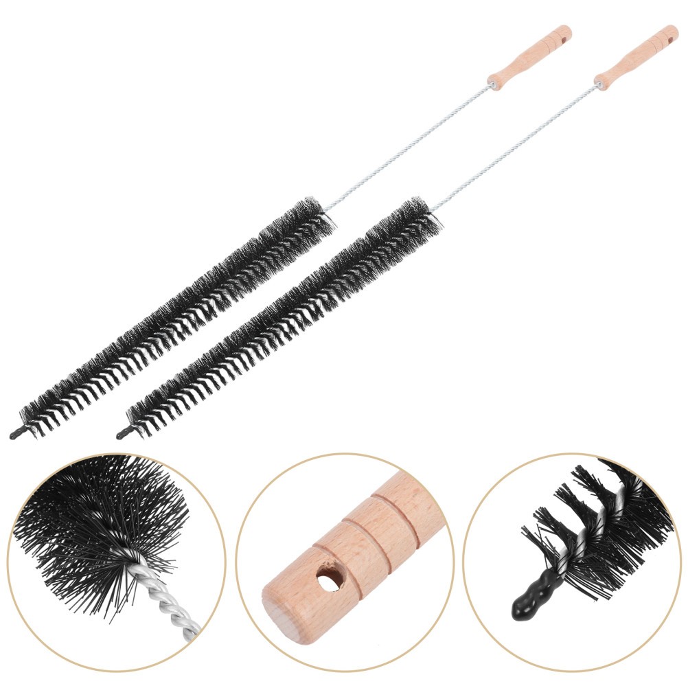 2pcs Washing Machine Cleaning Brushes Dryer Cleaner Brushes Pipe Brushes