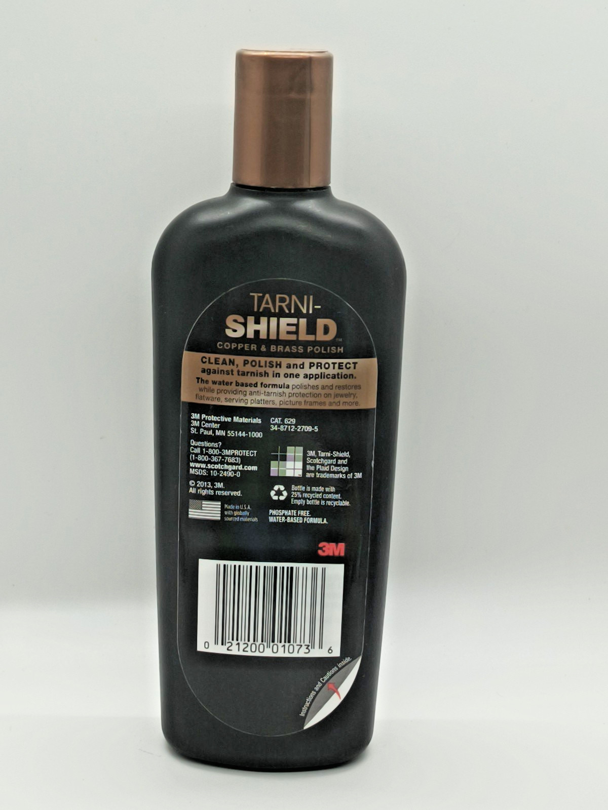 3M Tarni Shield Copper & Brass Metal Polish Anti Tarnish 95% 10 oz Discontinued
