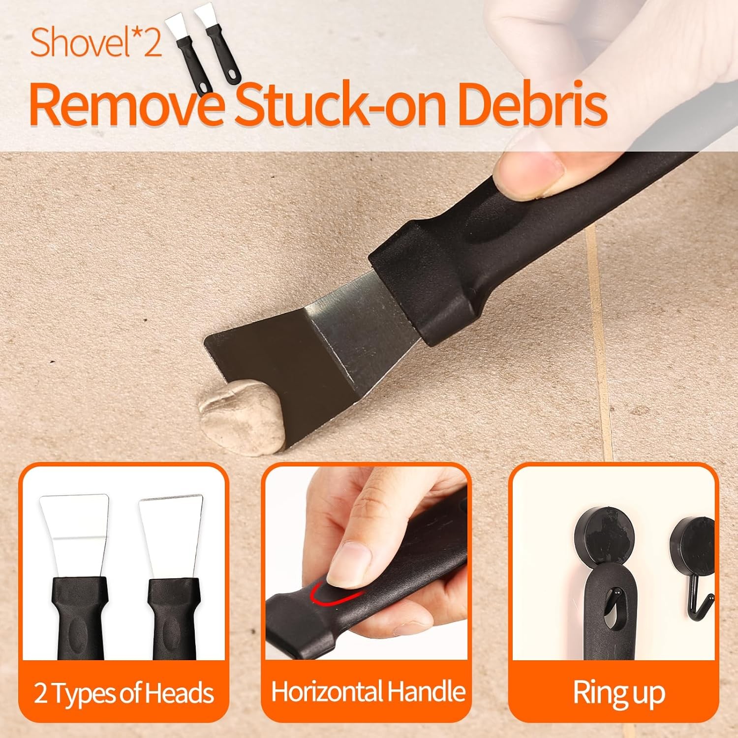 20 PCS Crevice Cleaning Brush Set – Multi-Purpose Hard Bristle Brushes for Deep
