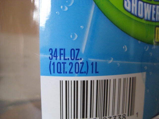 Scrubbing Bubbles Automatic Shower Cleaner Refill Original Fresh Scent 34 Fl oz
