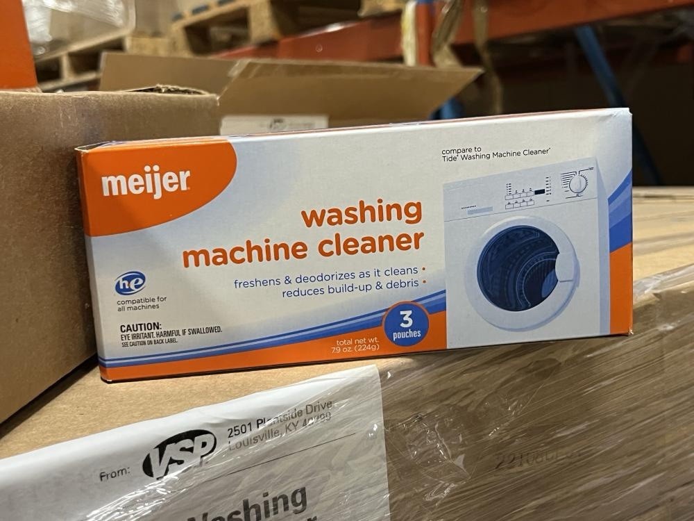 Washing Machine Cleaner, 12 Month Supply, 12 pacs, like Tide & Affresh Free Ship