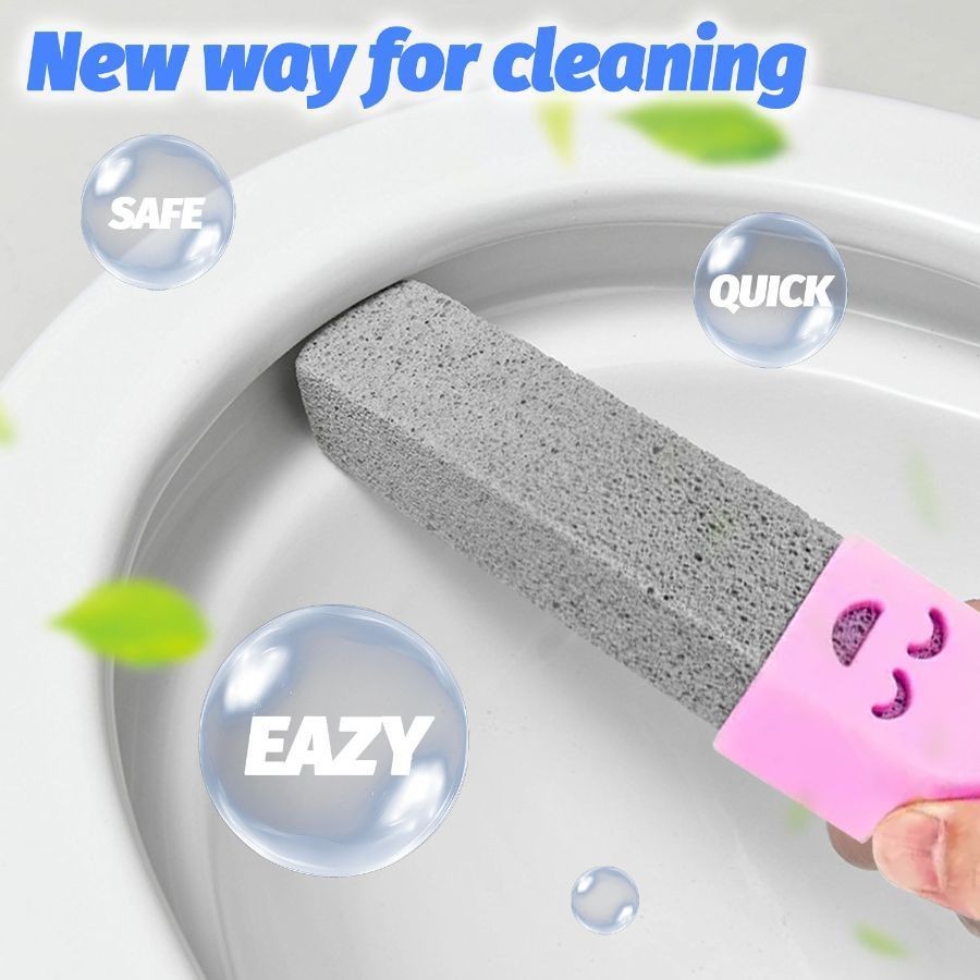 5Pcs Bathroom Pumice Stone Toilet Brush Set Rust Limescale Remove Cleaning Tools