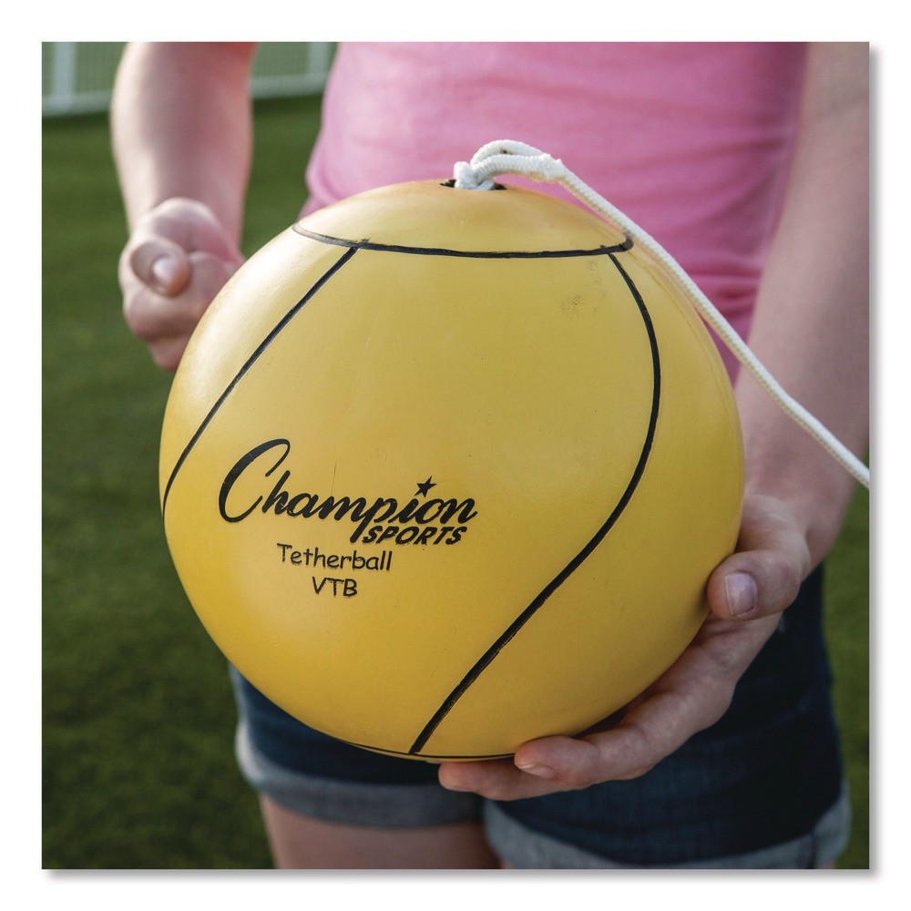 Champion Sports DTBSET Deluxe Tether Ball Set (8/Set) New