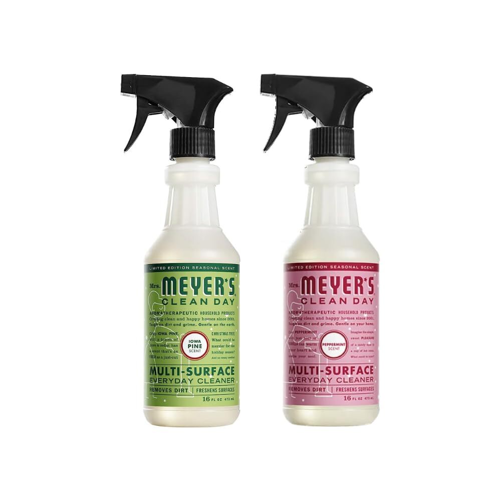 Mrs Meyers Clean Day Holiday Scented Multi Surface Cleaner 32 Fl Oz Plant Based