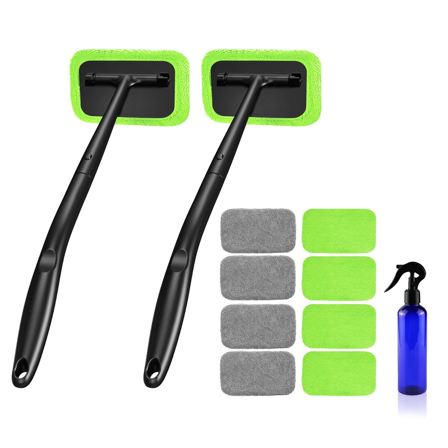 Xindell Windshield Cleaner Tool – 17in, Green Rectangle
