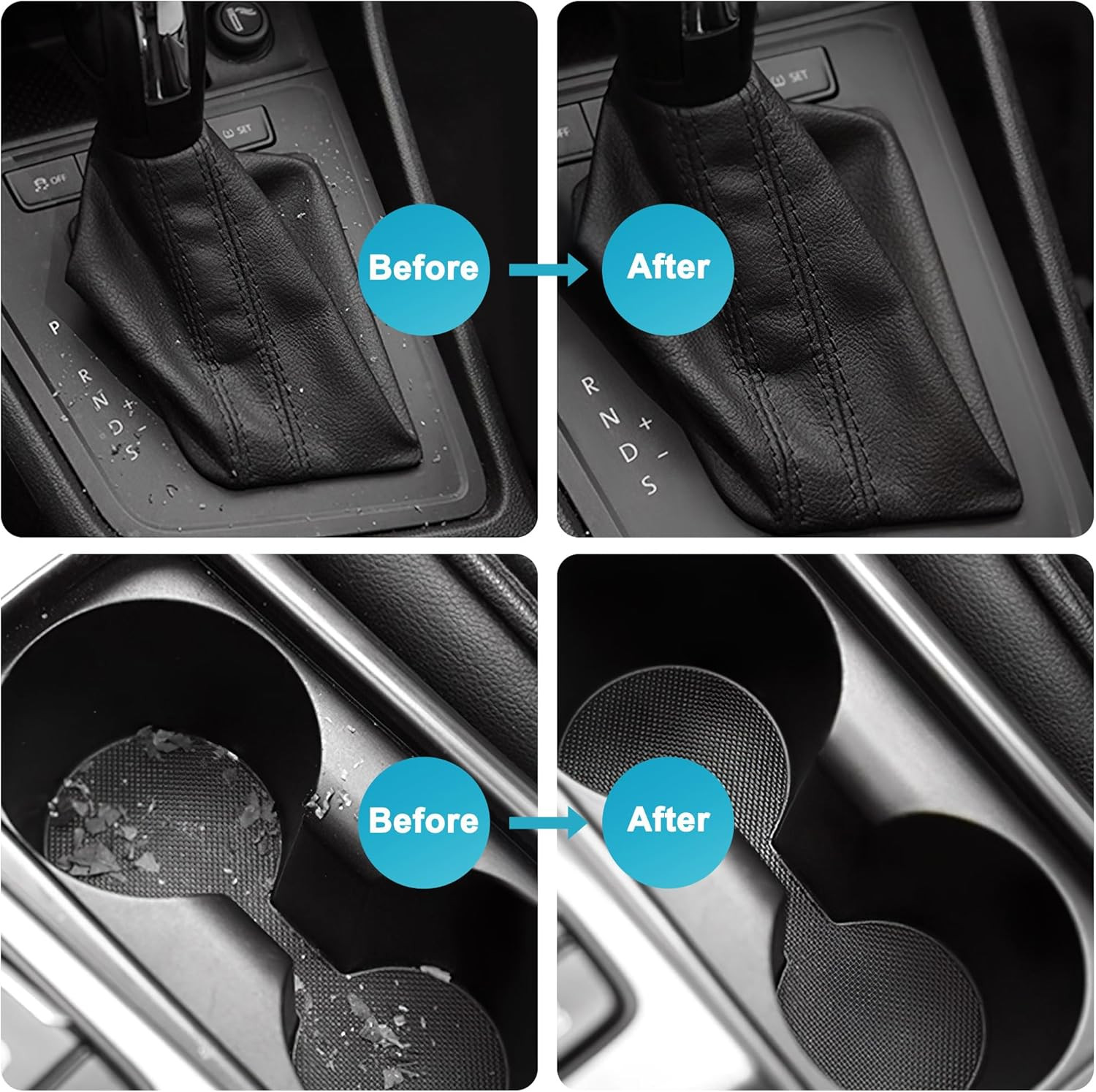 Car Cleaning Gels, 4-Pack Universal Auto Detailing Tools Car Interior Cleaner Pu