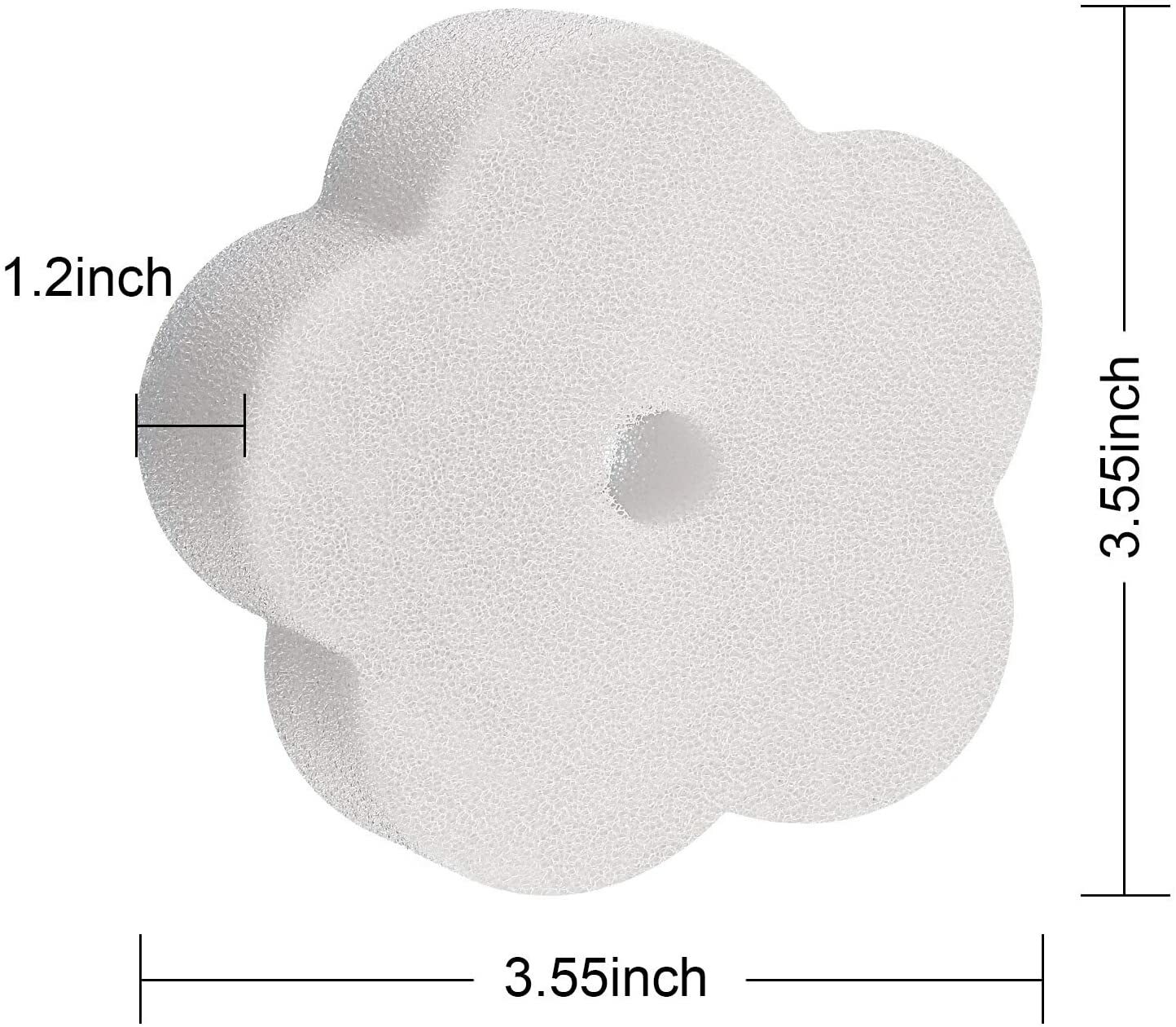 24 Pieces Oil Absorbing Scum Sponges for Hot Tub, Swimming Pool and Spa Reusable