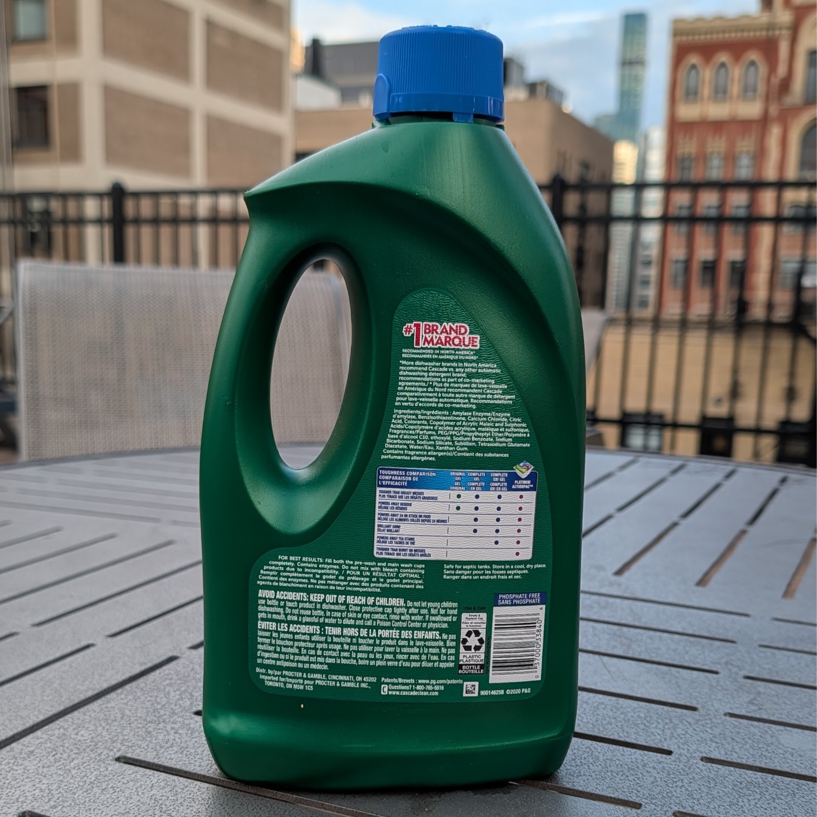 Cascade Complete 75 -fl oz Fresh Scent Dishwasher Detergent