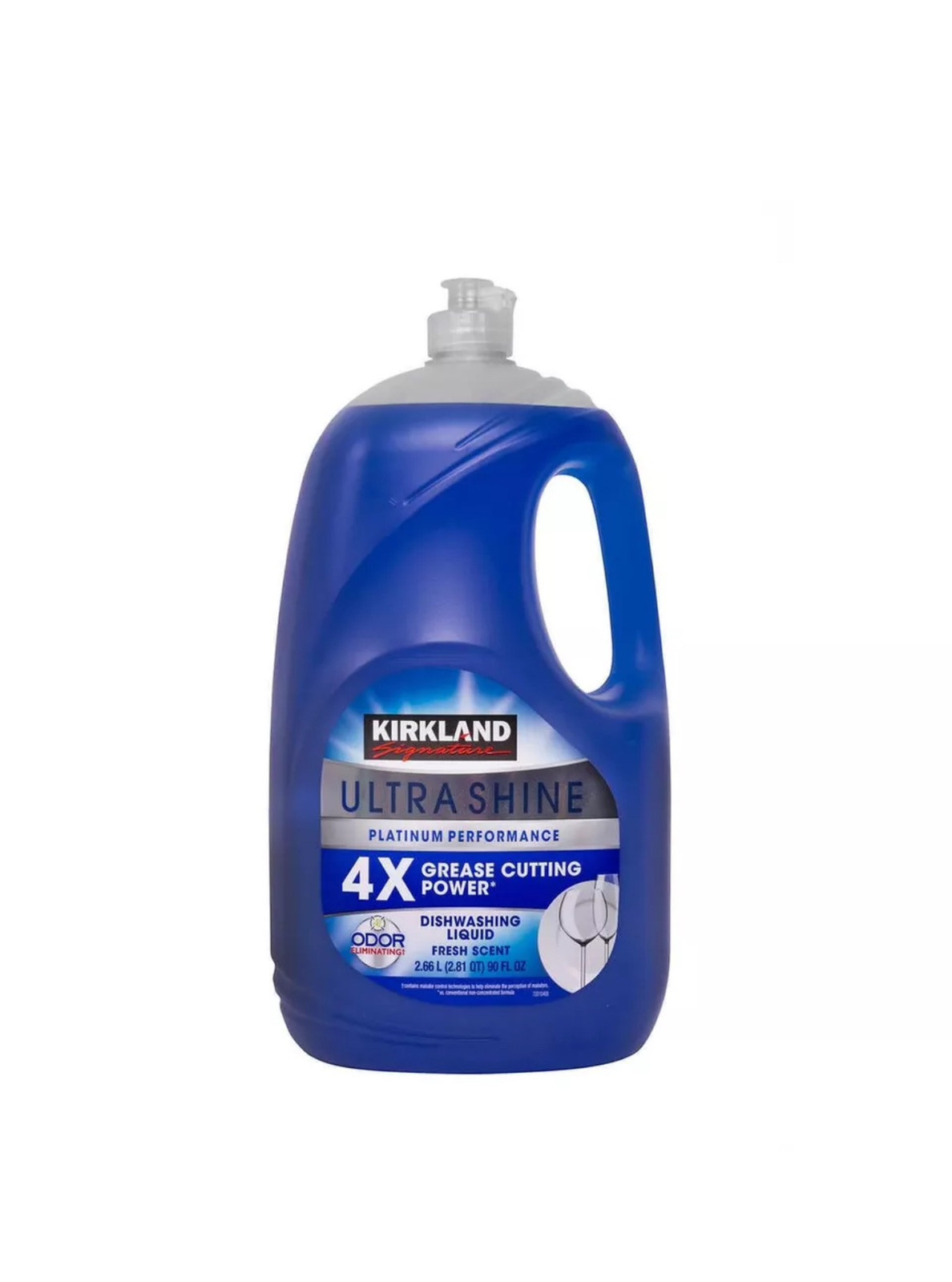 Kirkland Signature Ultra Shine Liquid Dish Soap, Fresh (90 Fluid Ounce)