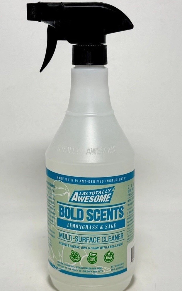 3 PACK- LA’s Totally Awesome Plant-Based Cleaner Removes Grease & Grime 24 Oz