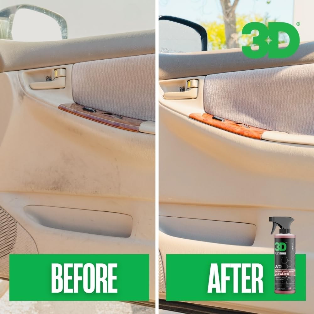 3D LVP Interior Cleaner – Removes Dirt, Grime, Grease, O – 128 Fl Oz (Pack of 1)