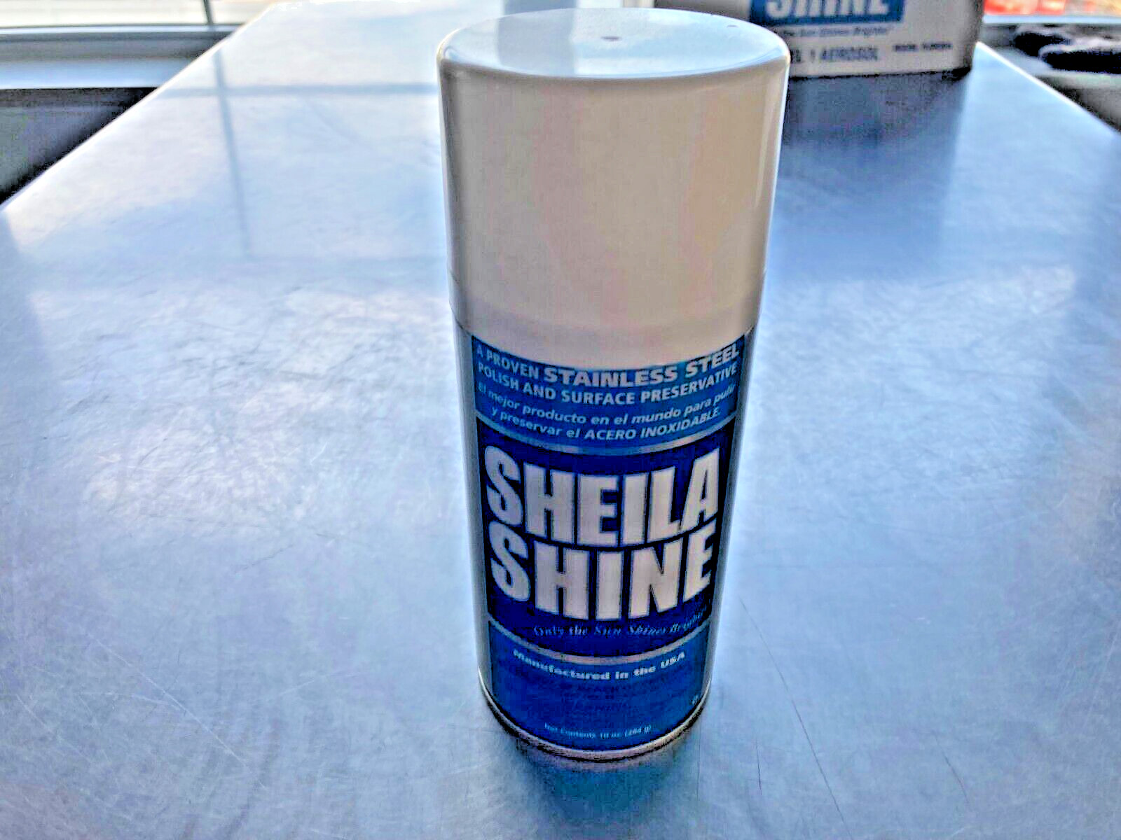 Sheila Shine Aerosol Stainless Steel Cleaner and Polish 10 oz