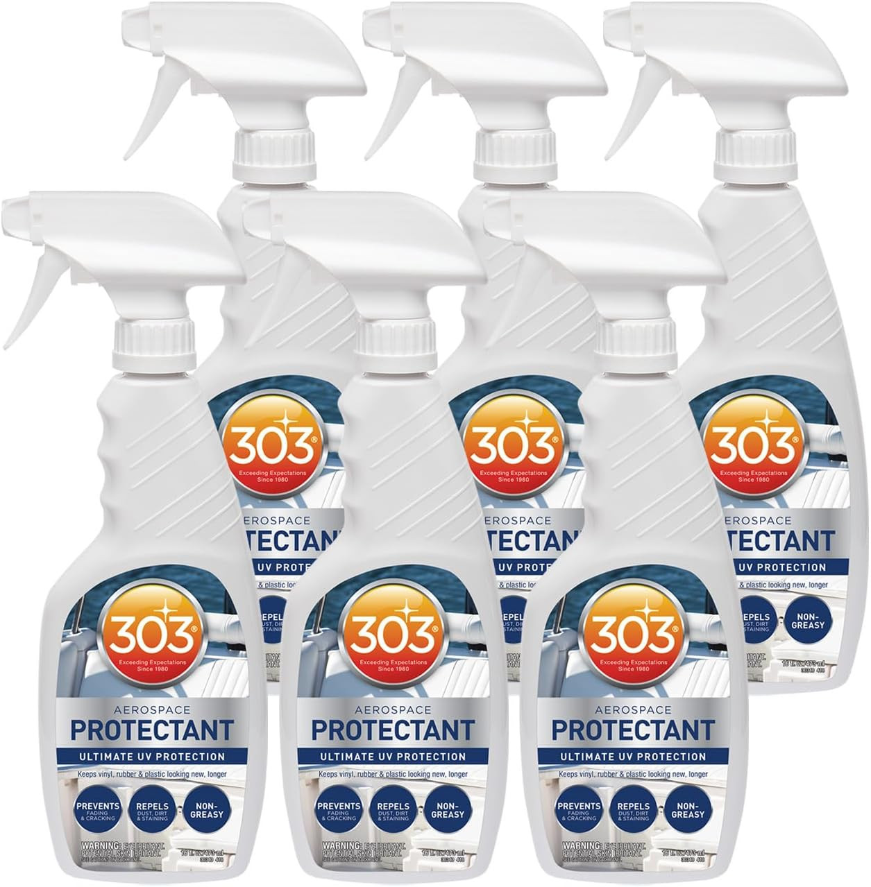 Marine Aerospace Protectant Spray – UV Protection, Repels Dust, Dirt, & Staining